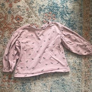 Zara baby girl top.